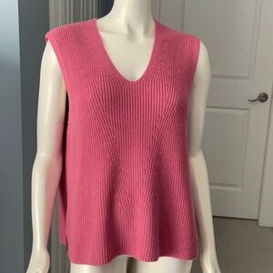 Sleeveless vest - perfect on its own or for layering!